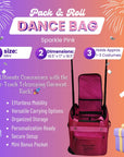 Mini Pack & Roll Dance Bag - STORE PICK UP ONLY