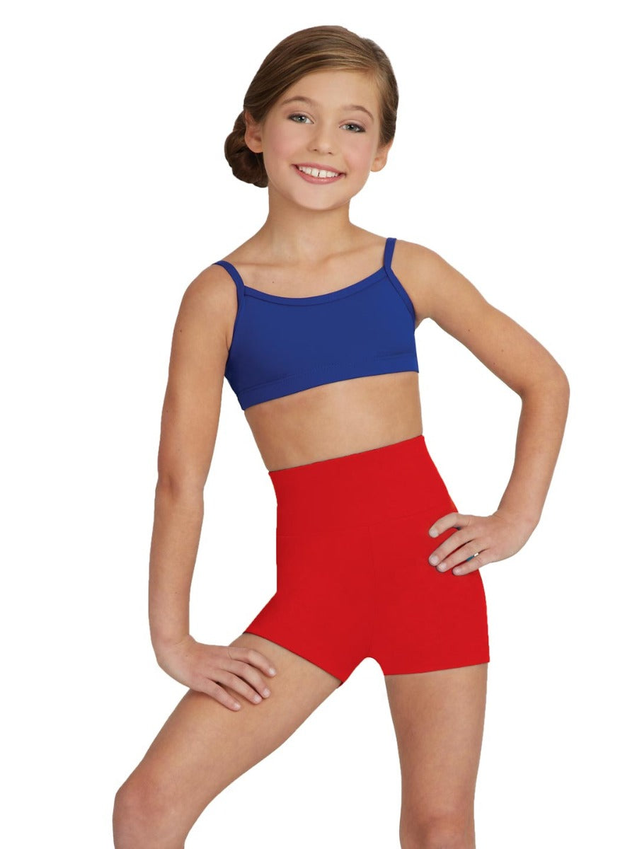 Capezio Team Basics High Waisted Gusset Short Child Tb131C