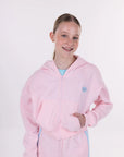 Claudia Dean Rosewater Zip Hoodie